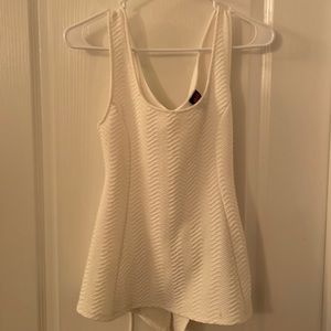2B Bebe Peplum Shirt